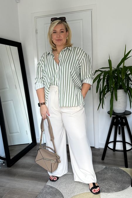 Spring outfit 
Trousers size 16
Shirt size 18
