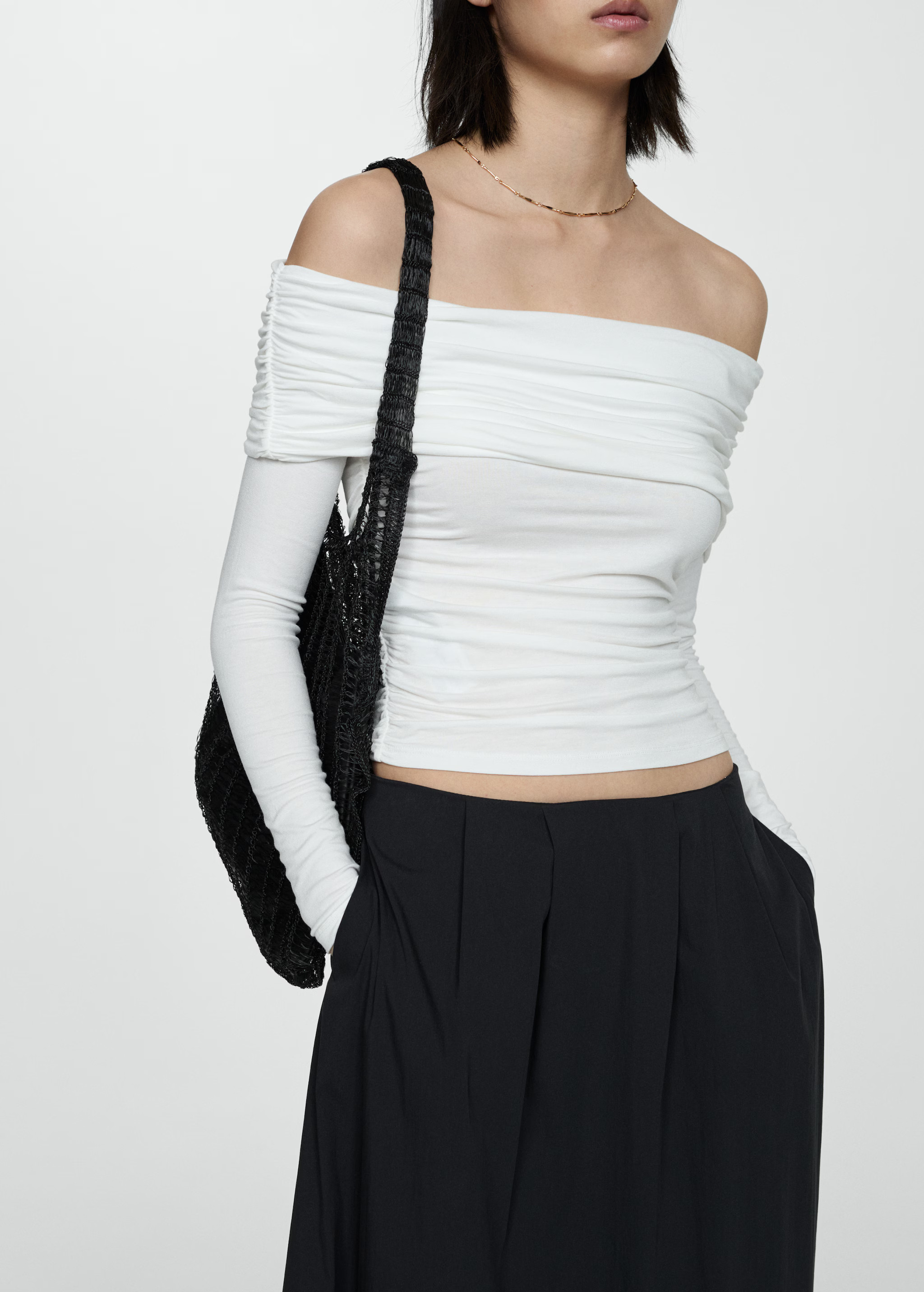 Long flared skirt | MANGO (US)