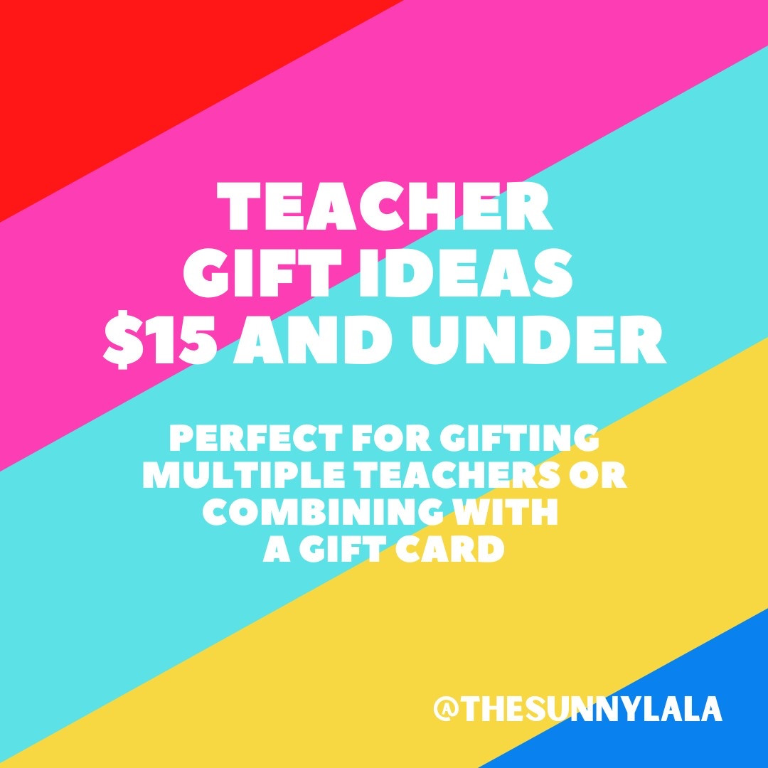 $15 and Under Teacher Gift Ideas
… perfect for when you’re shopping for multiple teachers OR want something smaller to pair with a gift card or $!

#LTKGiftGuide #LTKSeasonal #LTKKids