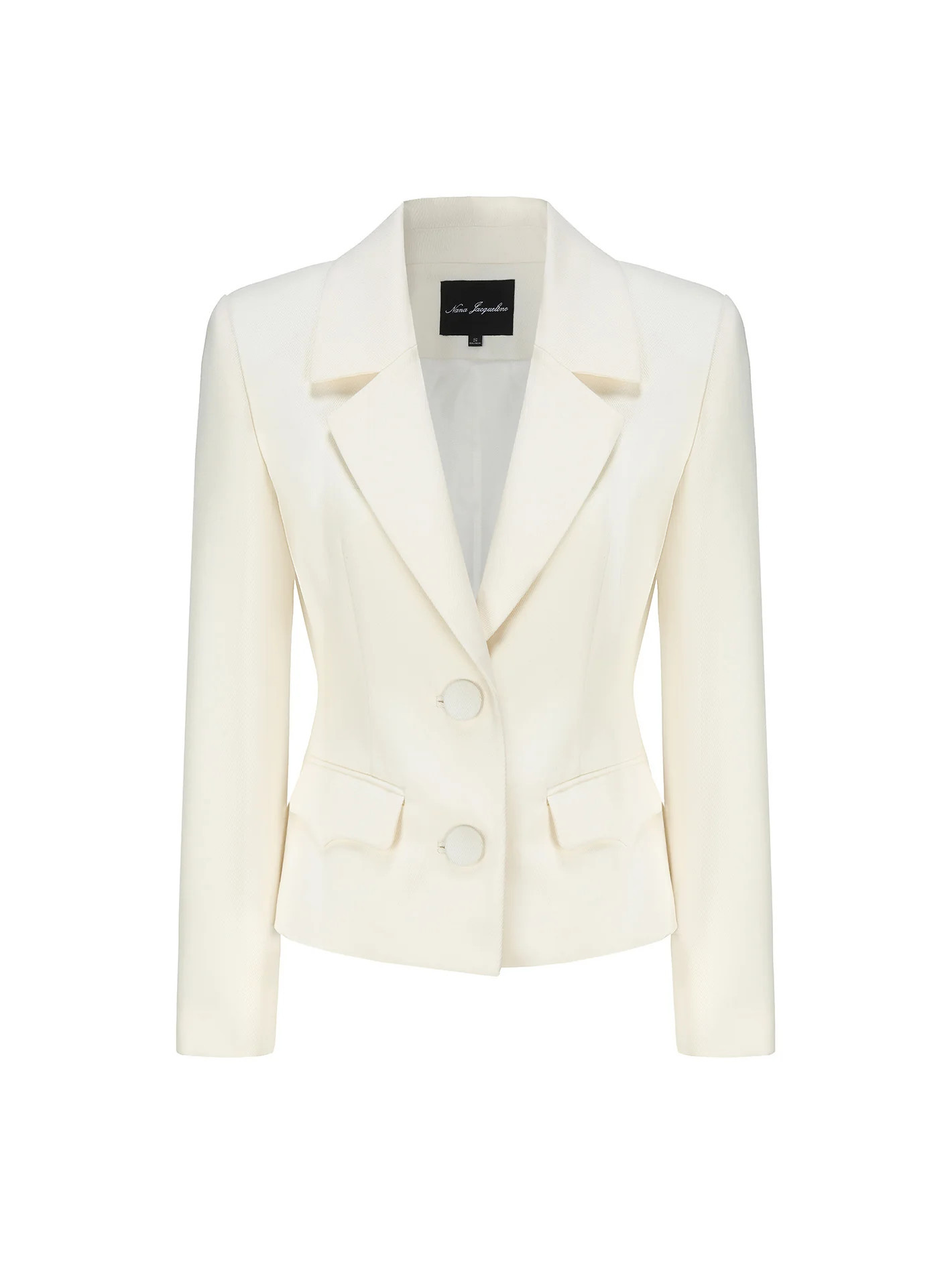 Dionne Blazer (White) (Final Sale) | Nana Jacqueline