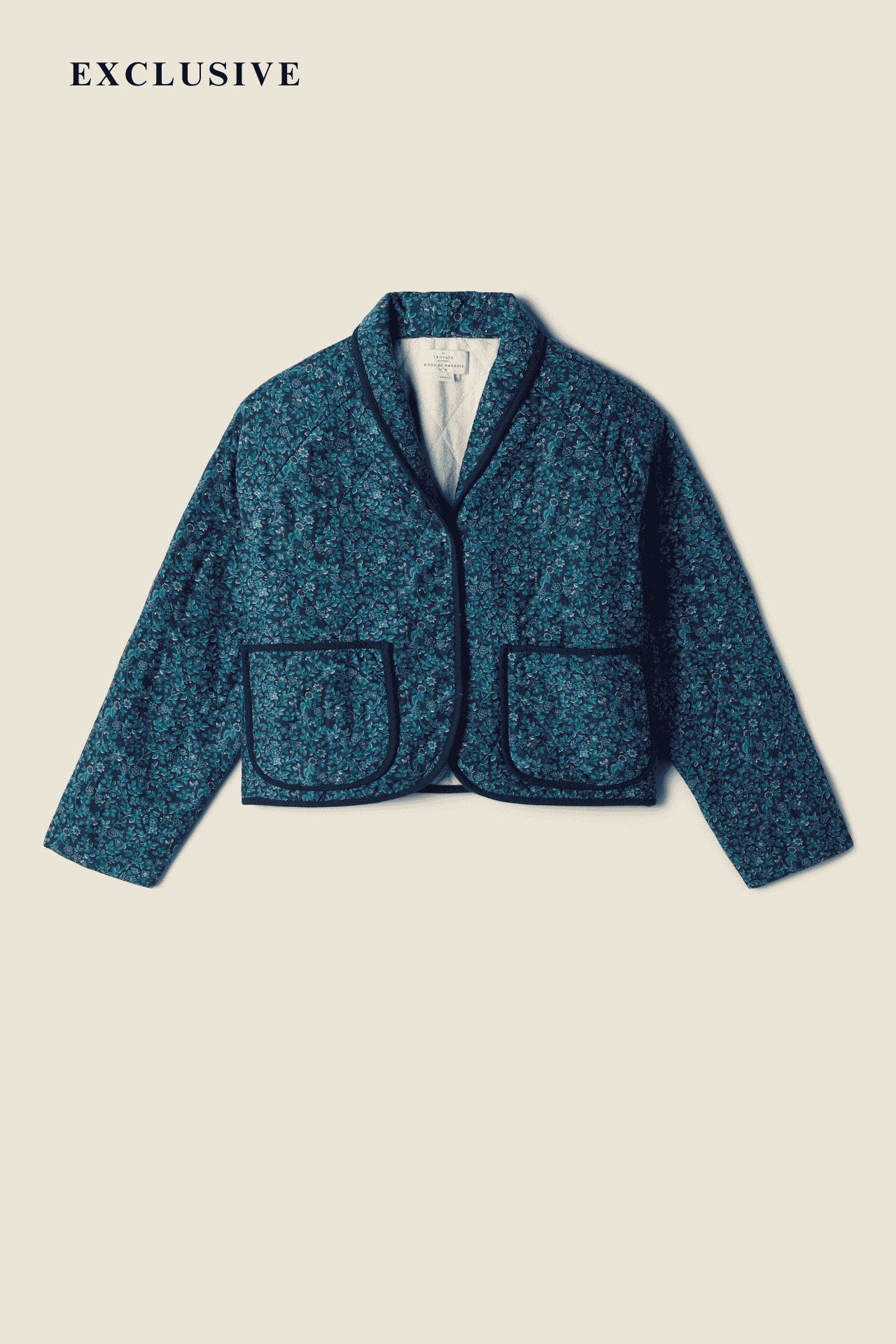 August Jacket Blue Ridge Ditsy | TROVATA