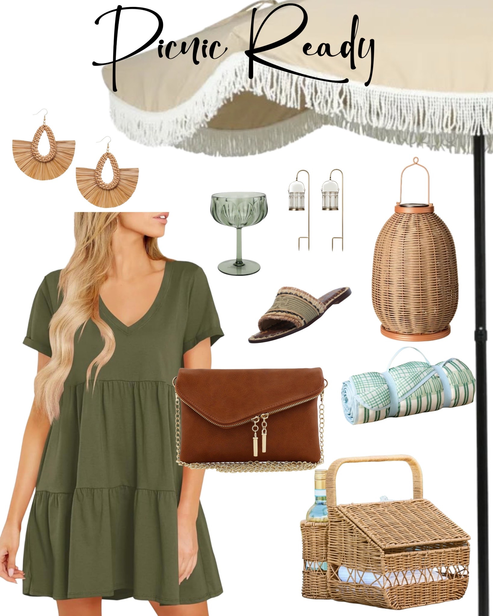 Picnic Ready in Style!
From breezy dresses to woven accessories, I’ve got all the chic essentials you need for a picture-perfect picnic. Whether you’re lounging under a fringed umbrella or sipping from vintage-inspired glasses, every detail adds a cozy touch to your outdoor escape.
Shop my picnic picks including this tiered dress, rattan earrings, lanterns, and the cutest wicker basket finds—all linked for you on my LTK!
picnic essentials, outdoor entertaining, summer style, wicker basket, boho picnic, neutral decor, casual summer outfit, Target finds, Amazon finds, LTK picnic setup, patio style

#LTKHome #LTKSeasonal #LTKActive