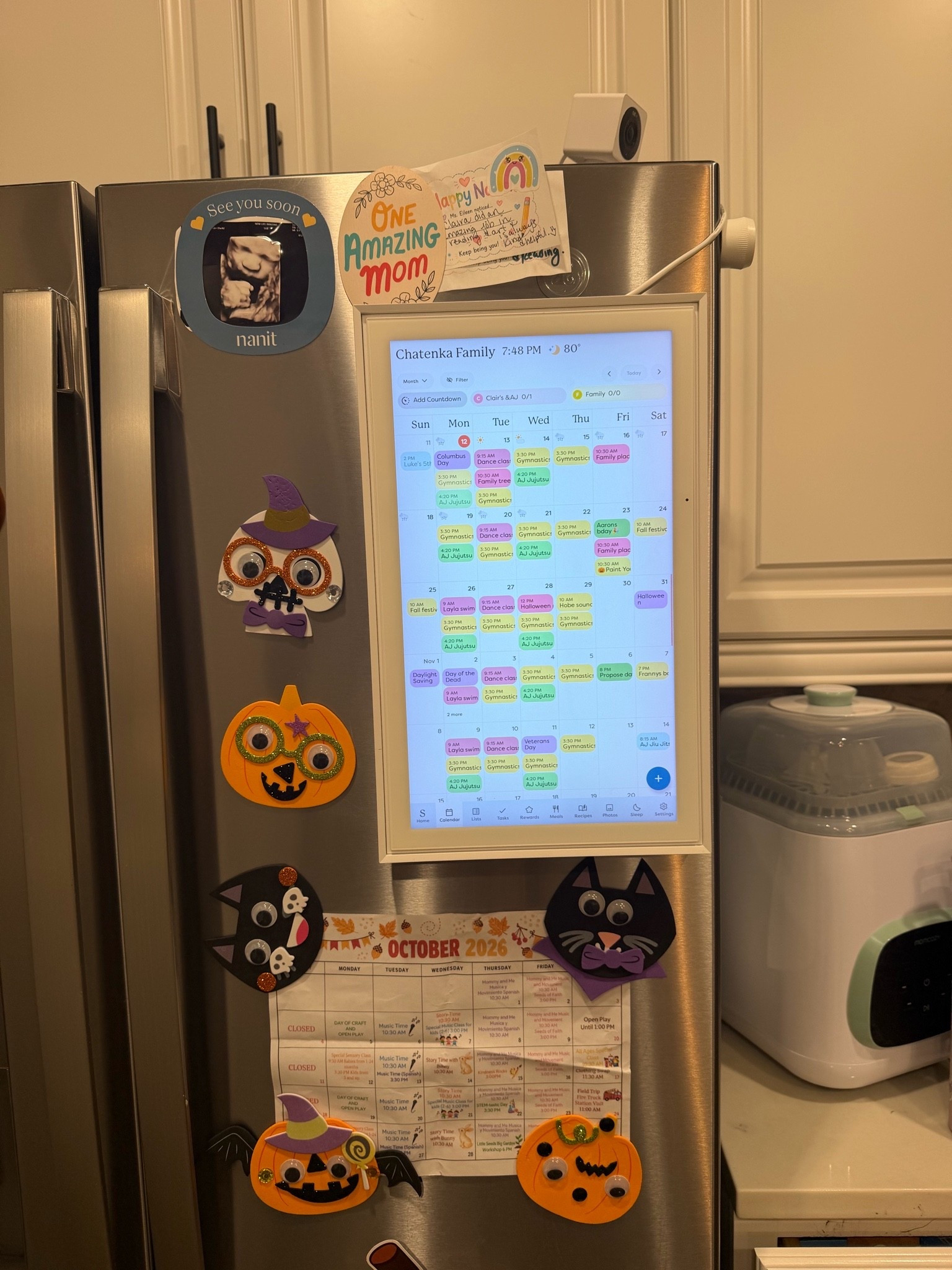 How our family of 6 stays organized 😮‍💨