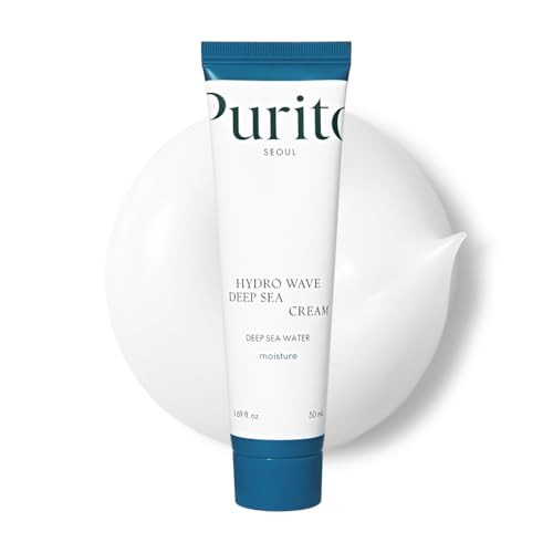 PURITO Deep Sea Cream, Hydration, Lightweight, for All Skin Types, Daily Face Moisturizer, Vegan & Cruelty-Free, Korean Skin Care, 50ml 1.69fl.oz | Amazon (US)