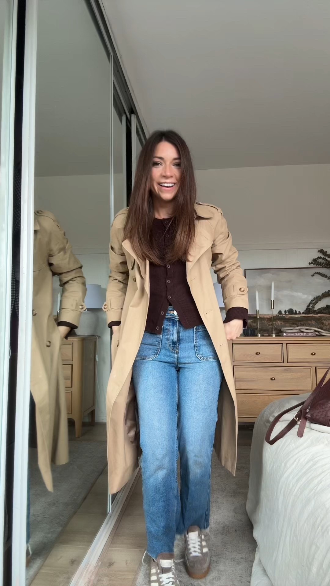 Outfit for going into town 

Coat : La redoudte 
Cardigan : pretty lavish 
Jeans : Zara 
Trainers ; adidas specials 



#LTKeurope #LTKuk #LTKautumn