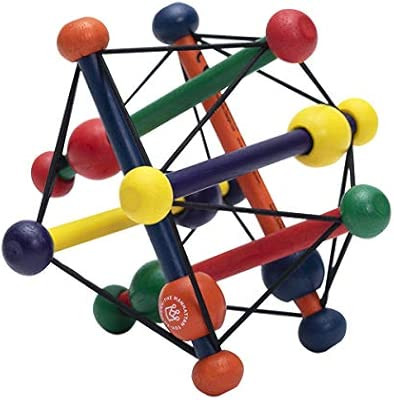 Manhattan Toy Skwish Classic Rattle and Teether Grasping Activity Toy | Amazon (US)
