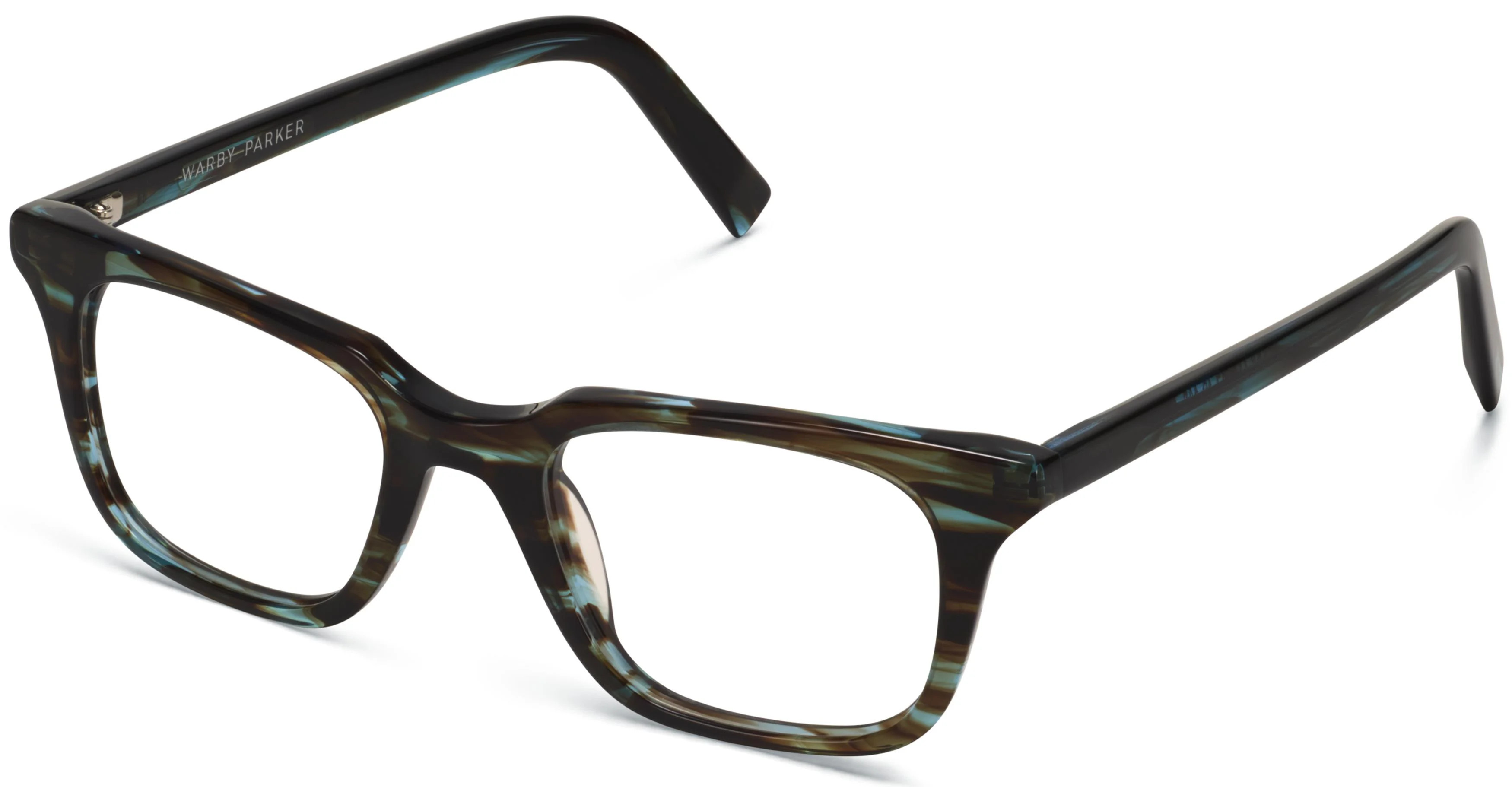 Clark Eyeglasses in Blue Marblewood | Warby Parker (US)