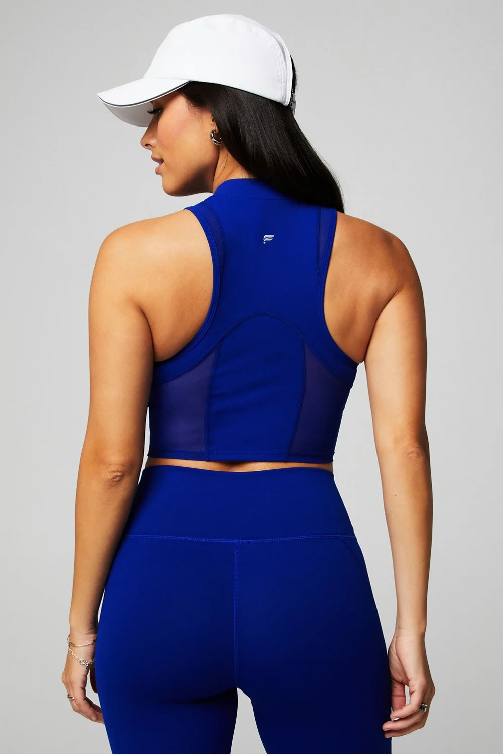 Half-Zip Heatwave Crop Tank | Fabletics - North America