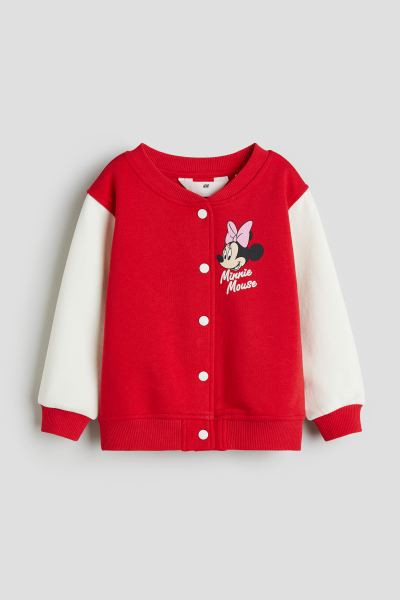 Printed Sweatshirt Cardigan | H&M (US + CA)