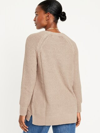 Textured Pullover Tunic Sweater for Women | Old Navy (US)