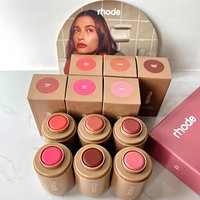 Rhode 3-in-1 Cheek Blush Makeup Moistured Matte Contour Easy Apply Color Piggy Toasted Teddy Portable Lip Gloss Cosmetics Rouge | Aliexpress EU
