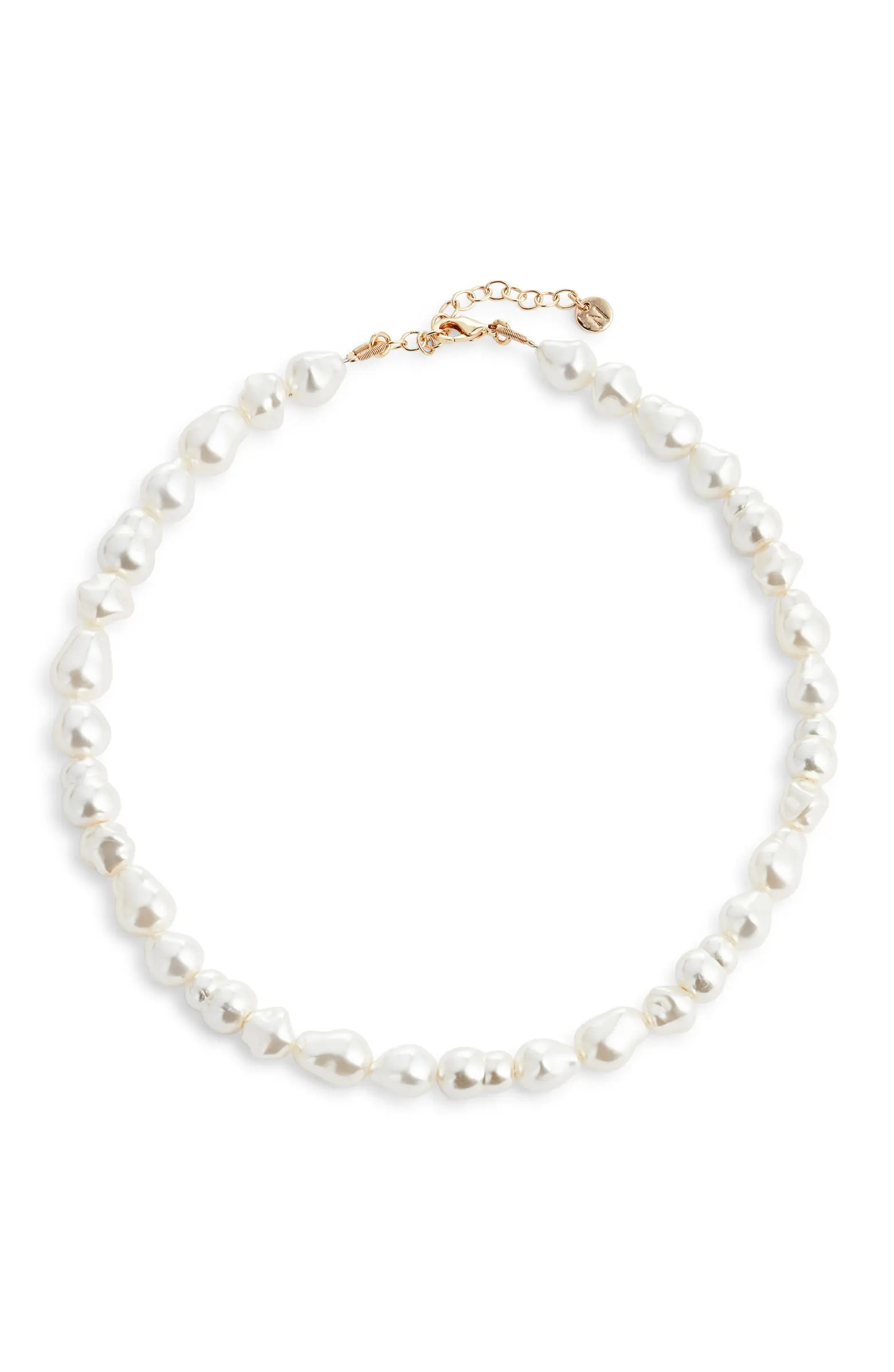 Nordstrom Faux Pearl Collar Necklace | Nordstrom | Nordstrom
