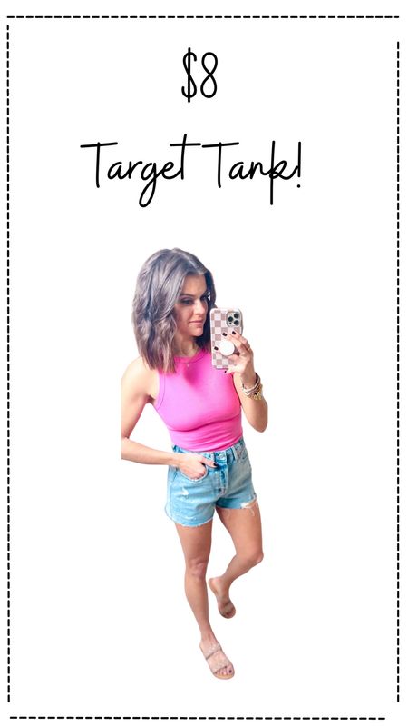 Weekly most loved items! Target tank- size xs
Went up one size in Shorts 

#LTKSeasonal #LTKunder50 #LTKstyletip