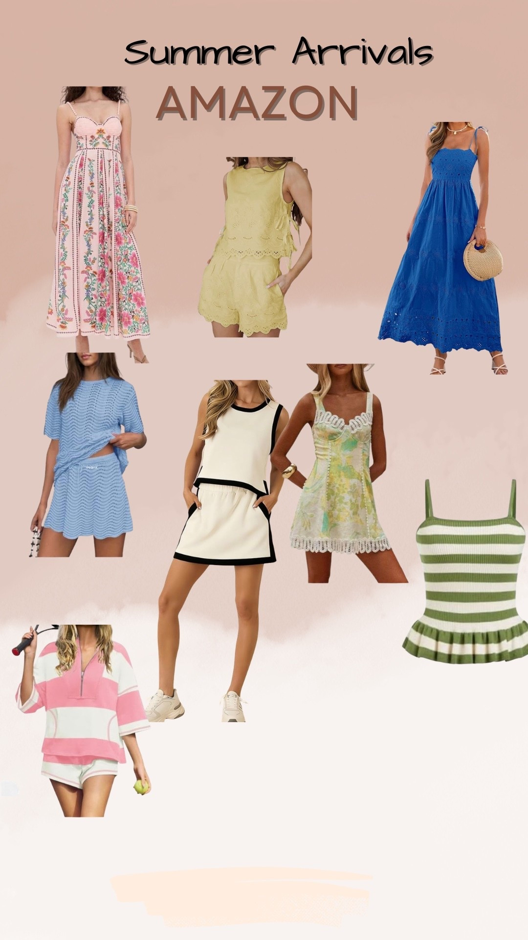 New summer arrivals- Amazon
Maxi dresses
Summer tops
2 piece sets


#LTKootd #LTKgrwm #LTKActive