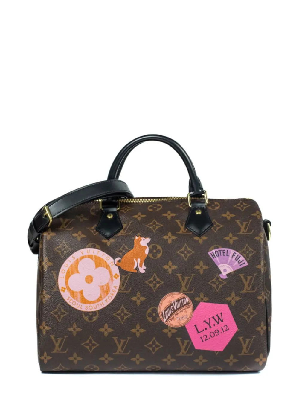 Louis Vuitton Pre-Owned Speedy Limited Edition Monogram - Brown | Farfetch Global