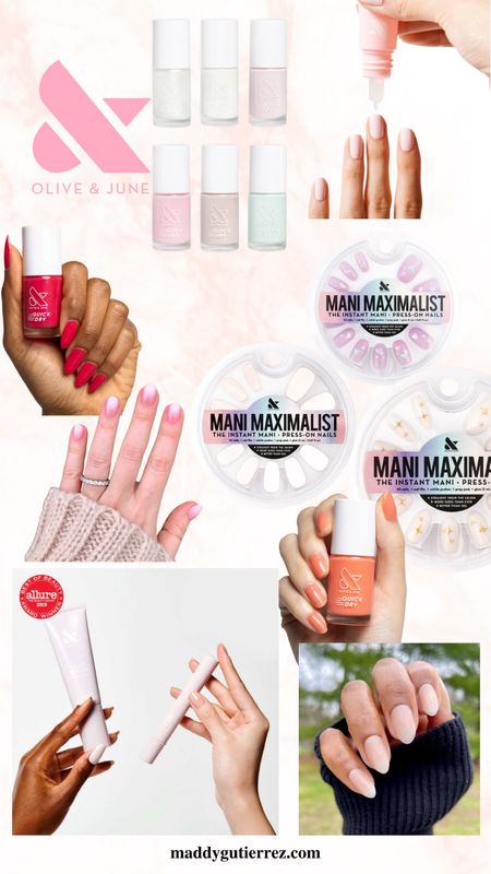 Olive and June just dropped a bunch of new press ons-so many amazing styles and cute new colors for summer! They’re my fave for an at-home manicure  

#LTKsalealert #LTKstyletip #LTKbeauty