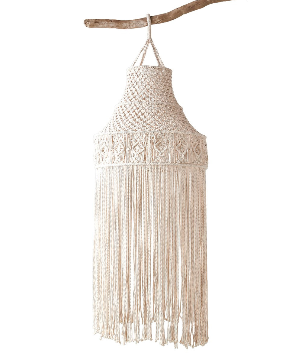 Creative Co-Op - Cotton Macrame Hanging Canopy | Zulily