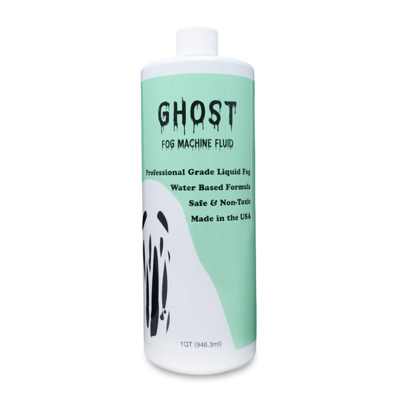 GHOST Fog Machine Fluid - High Density Fog Juice for Water Based Foggers (1 Quart) - Non-Toxic | Amazon (US)