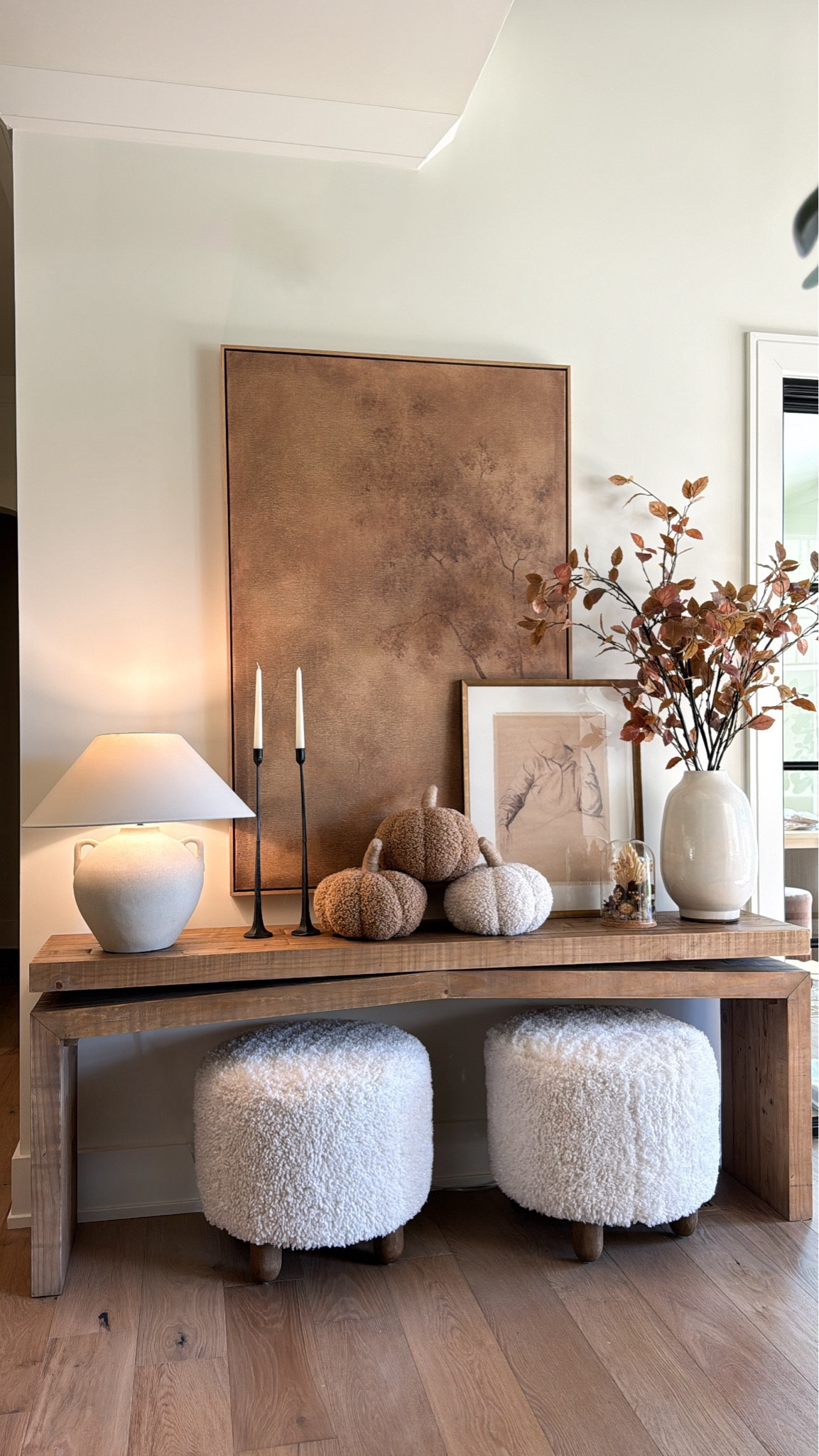 Sharing details on our entryway table + decor — most can be found at @wayfair & have fast shipping if you’re looking to get your home ready for the holidays/guests! #wayfair #wayfairpartner 

#LTKHome #LTKStyleTip