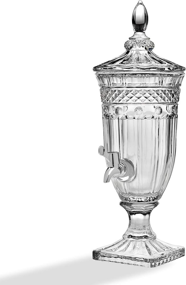 Godinger Glass Beverage Drink Dispenser Brandon - 60oz | Amazon (US)