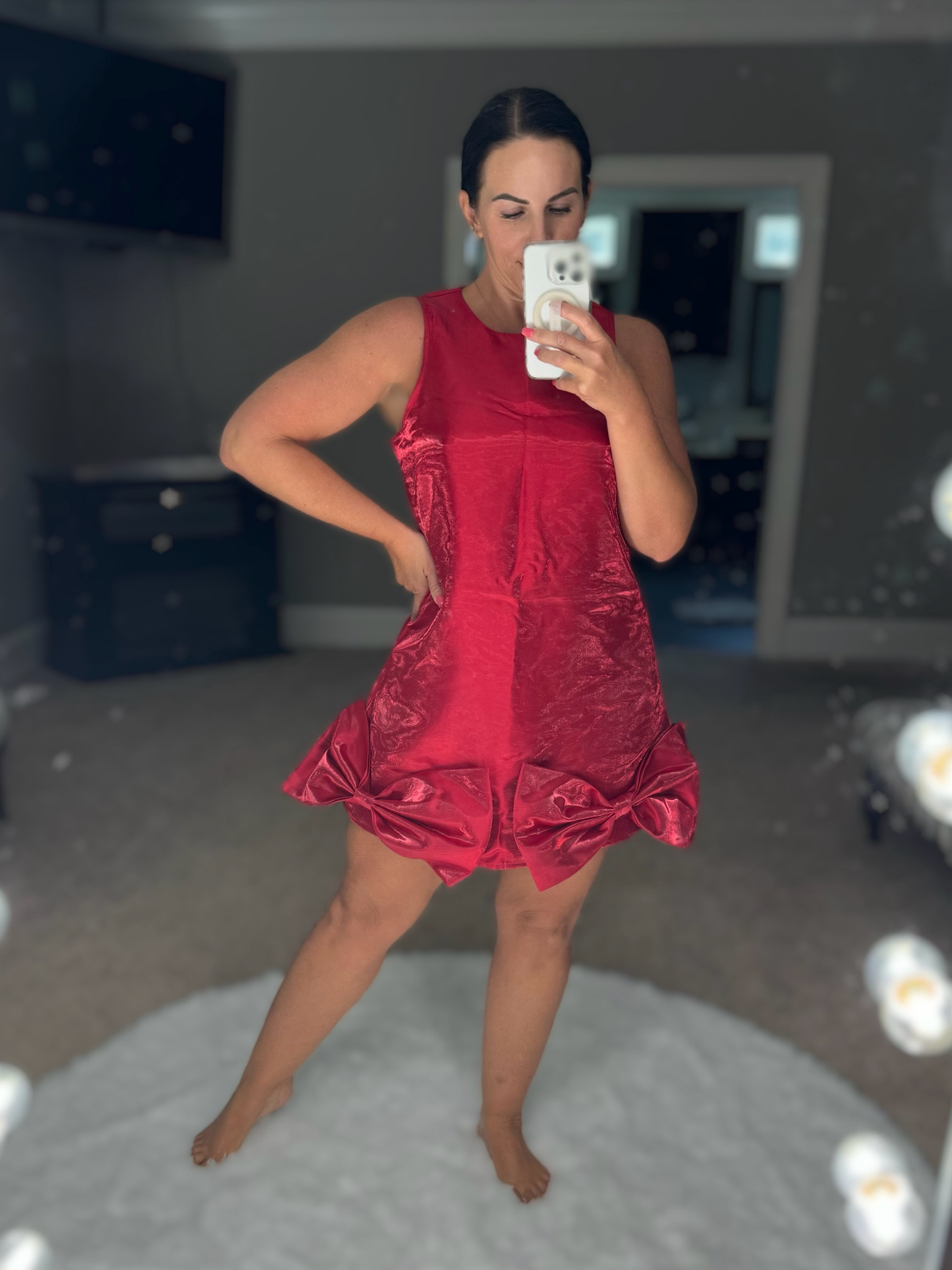 Found this cutie on sale and grabbed for any holiday party I might be invited to. Always be prepared! Wearing a medium  

#LTKWedding #LTKSaleAlert #LTKStyleTip