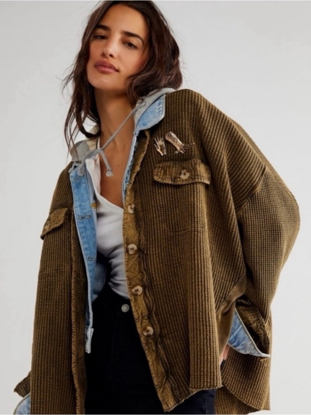 Free People One Scout Jacket Olive Green | Poshmark