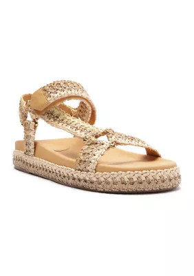 Arezzo Women's Maya Flat Sandals, 7.5M | Belk