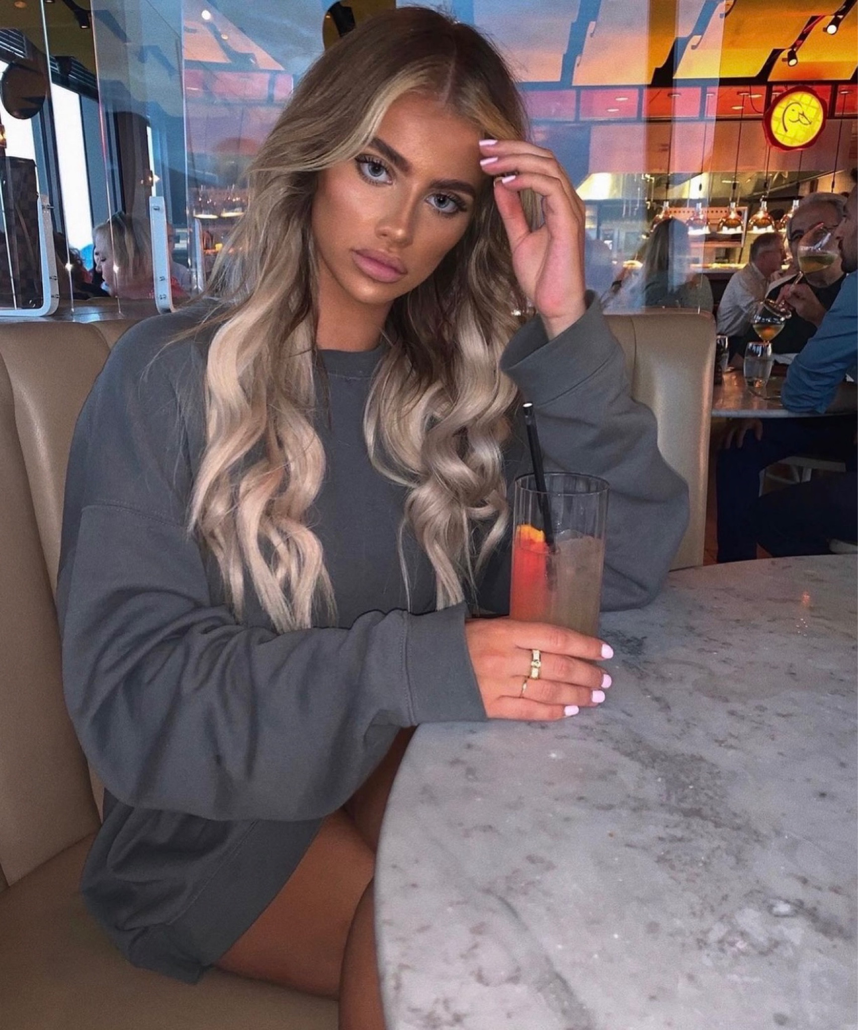 Dinner date outfit 🤍

Jumper Dress - isawitfirst
Hair - BeautyWorks clip ins 
Lip liner - mac cork liner 
Lip stick - mac honey love 

#LTKstyletip #LTKSeasonal