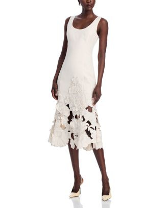 LEO LIN Emily Appliqué Midi Dress - Exclusive  | Bloomingdale's Women | Bloomingdale's (US)