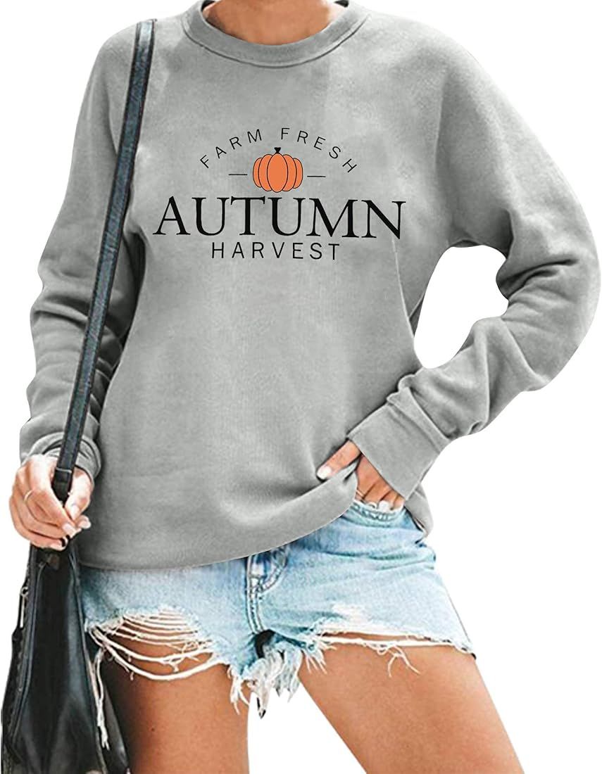 Fall Theme Sweatshirt | Amazon (US)