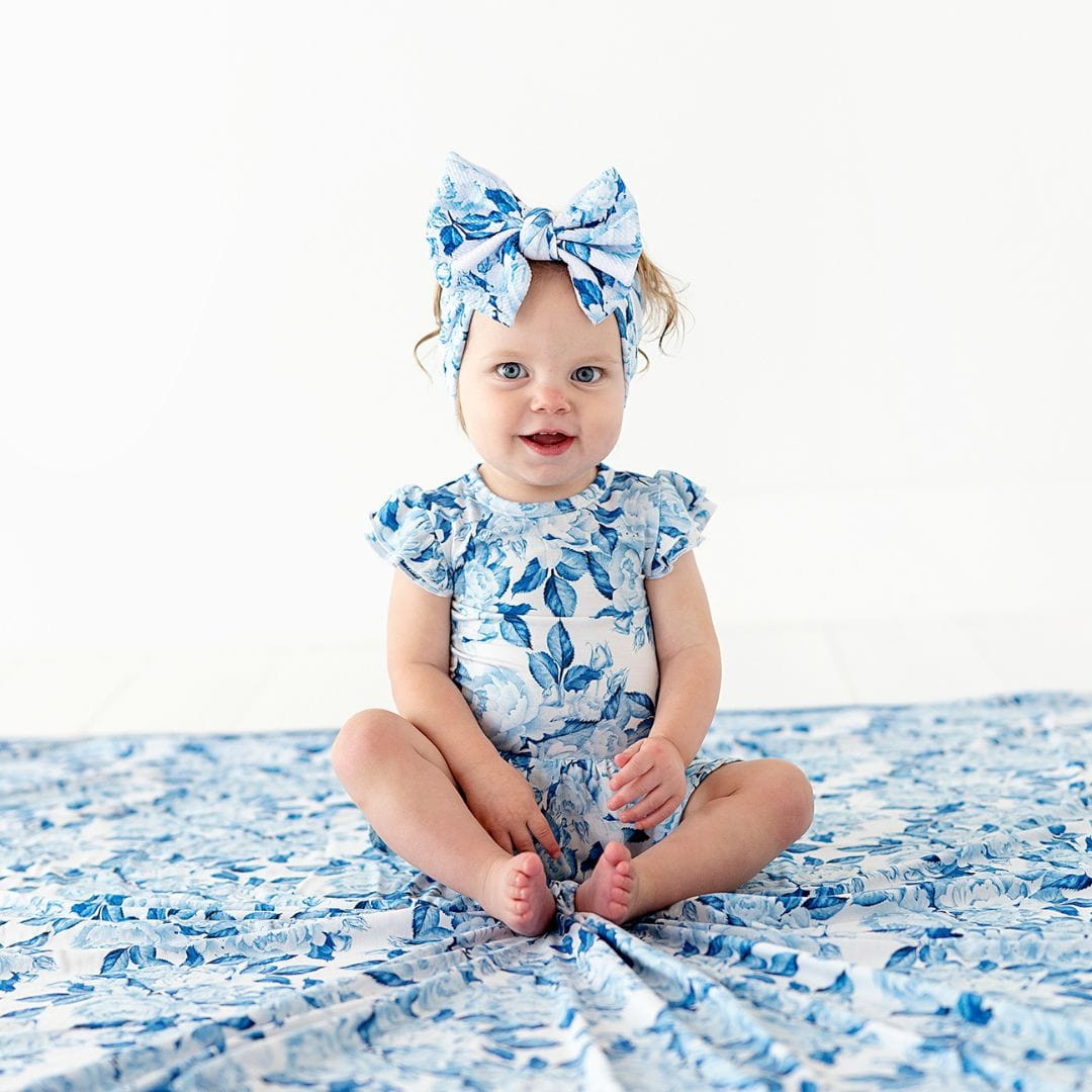 My Something Blue Bum Bum Blanket | Bums & Roses