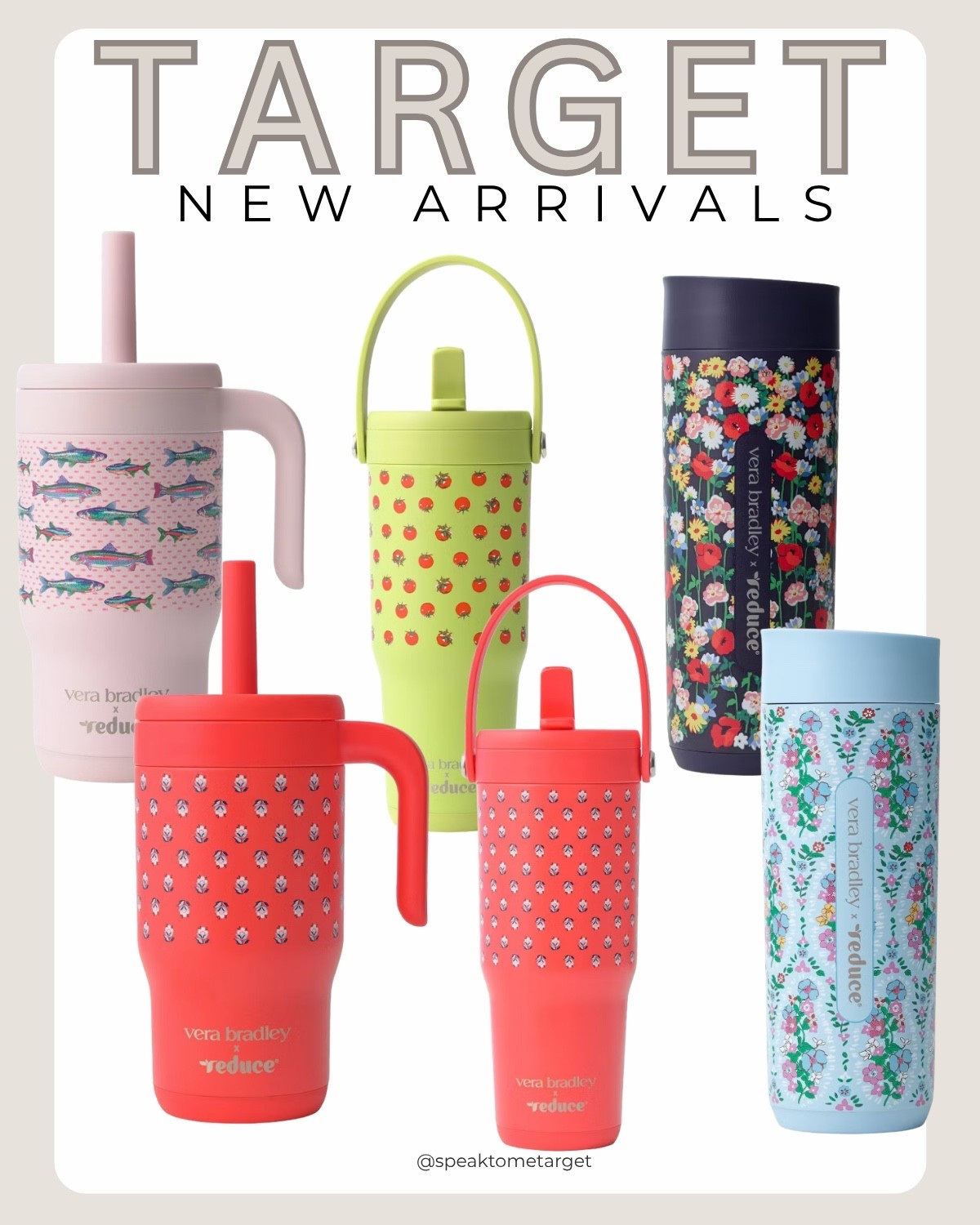 NEW! Vera Bradley x Target collection 

#LTKmomlife #LTKdayinmylife #LTKselfcare