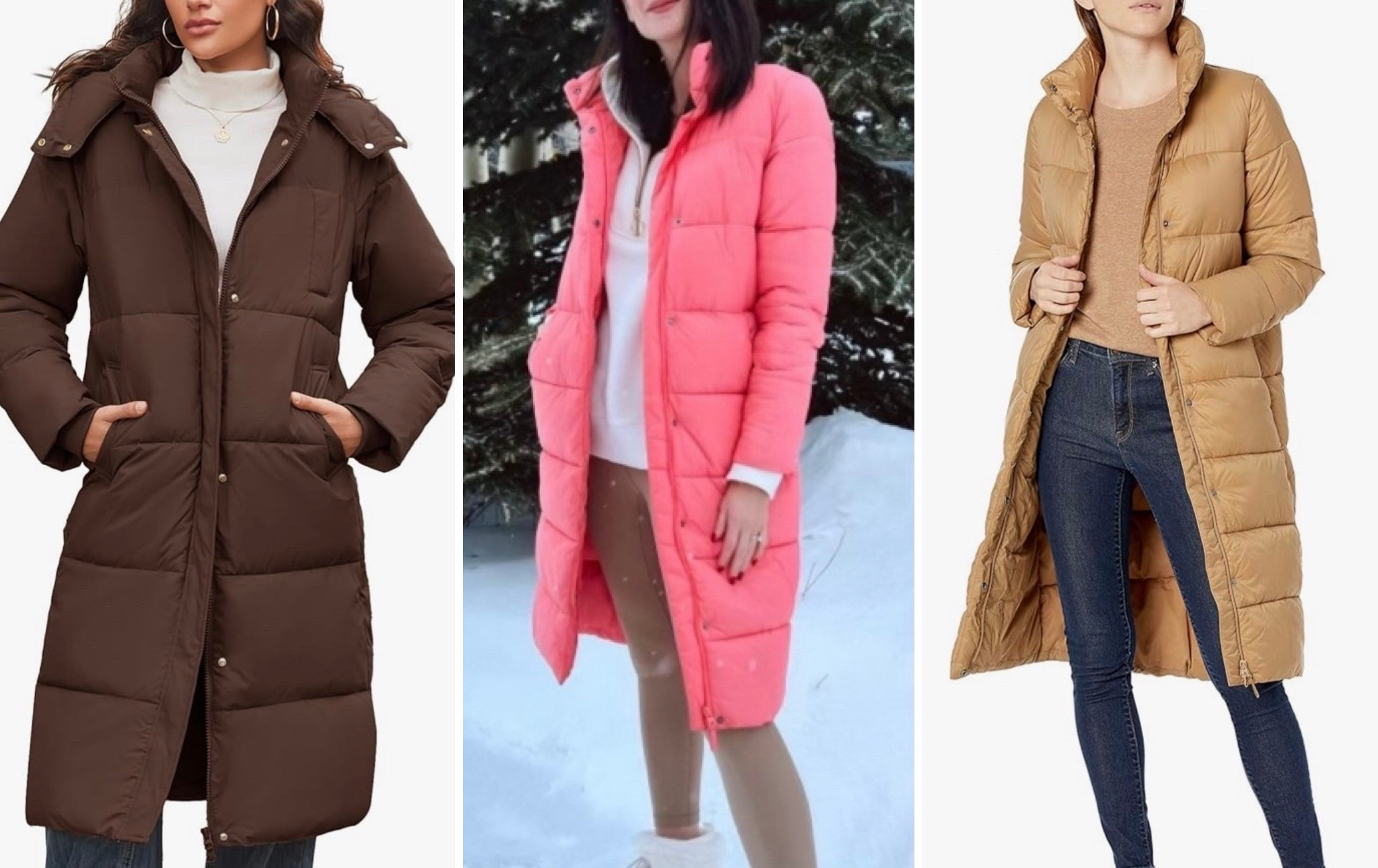 More spring winter coats.