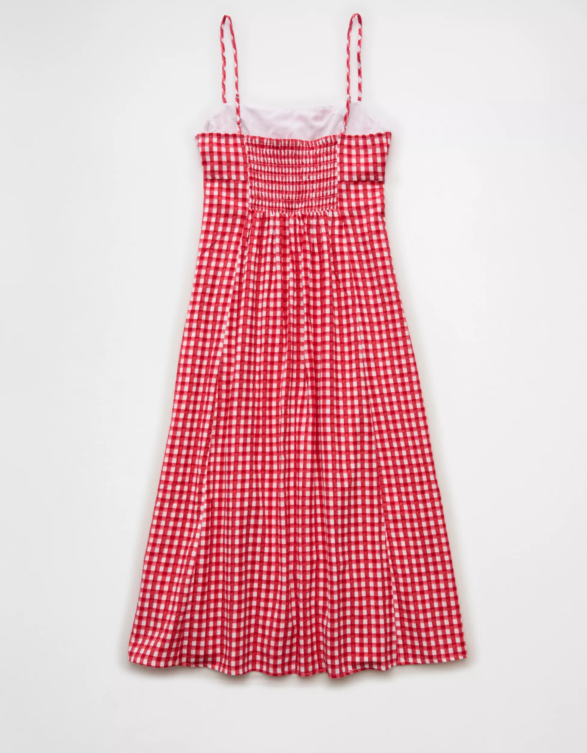 AE Sweetheart Neck Babydoll Midi Dress | American Eagle Outfitters (US & CA)