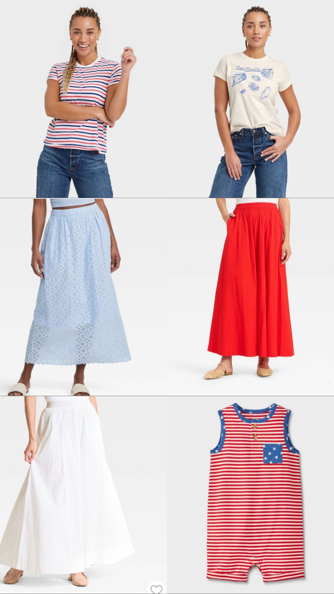 Target deals for 4th of July looks! 