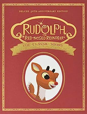 Rudolph the Red-Nosed Reindeer: The Classic Story: Deluxe 50th-Anniversary Edition: Feldman, Thea... | Amazon (US)
