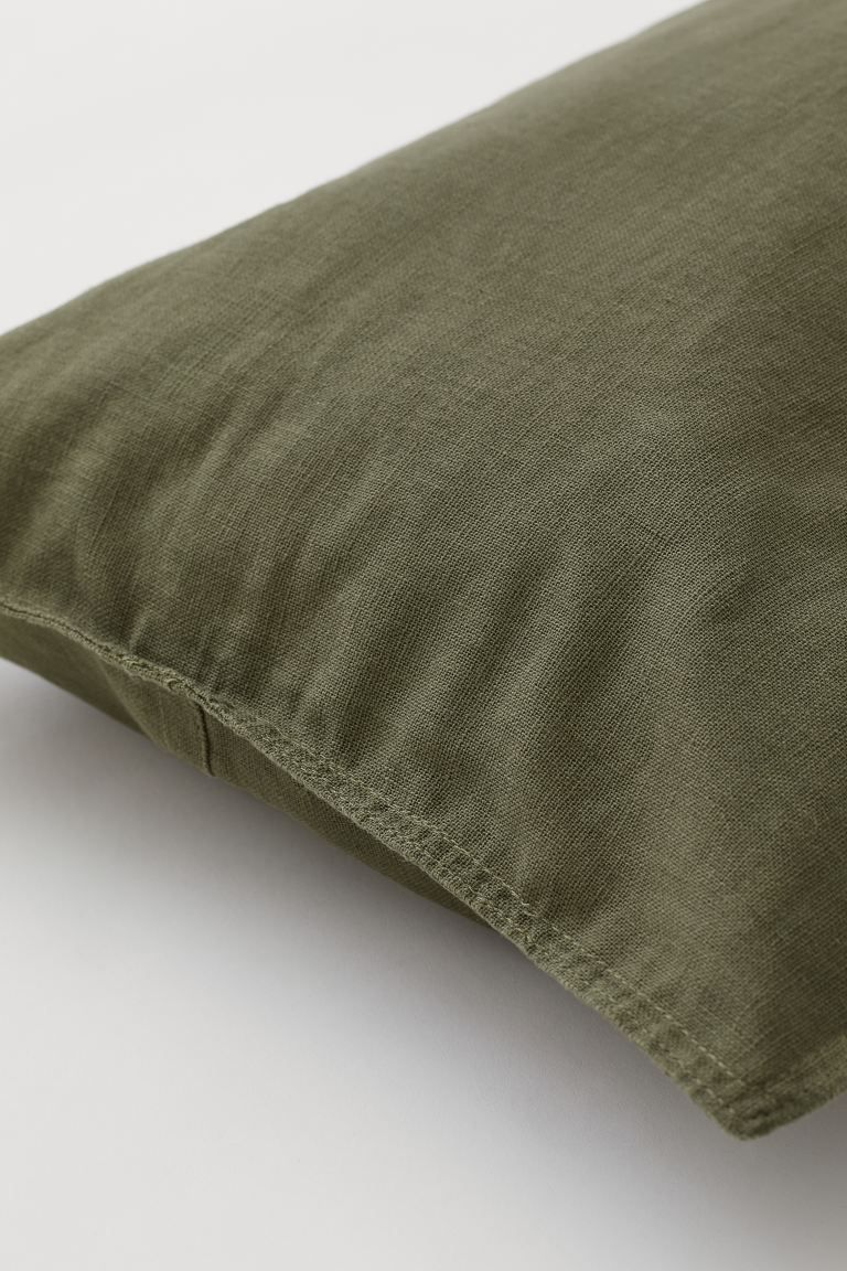 Linen-blend Cushion Cover | H&M (US + CA)