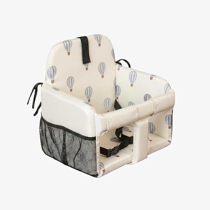 High Chair Insert & Shopping Cart Seat for Baby, Padded Sit-Up Support Cushion with Safety Buckle... | Amazon (US)