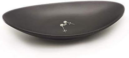 Black Key Ring Dish Jewelry Tray Key Tray Organizer,Dresser Decor entryway Key Dish Decorative Tr... | Amazon (US)
