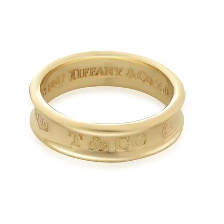 Tiffany & Co. 1837 Band in 18K Yellow Gold | Walmart (US)