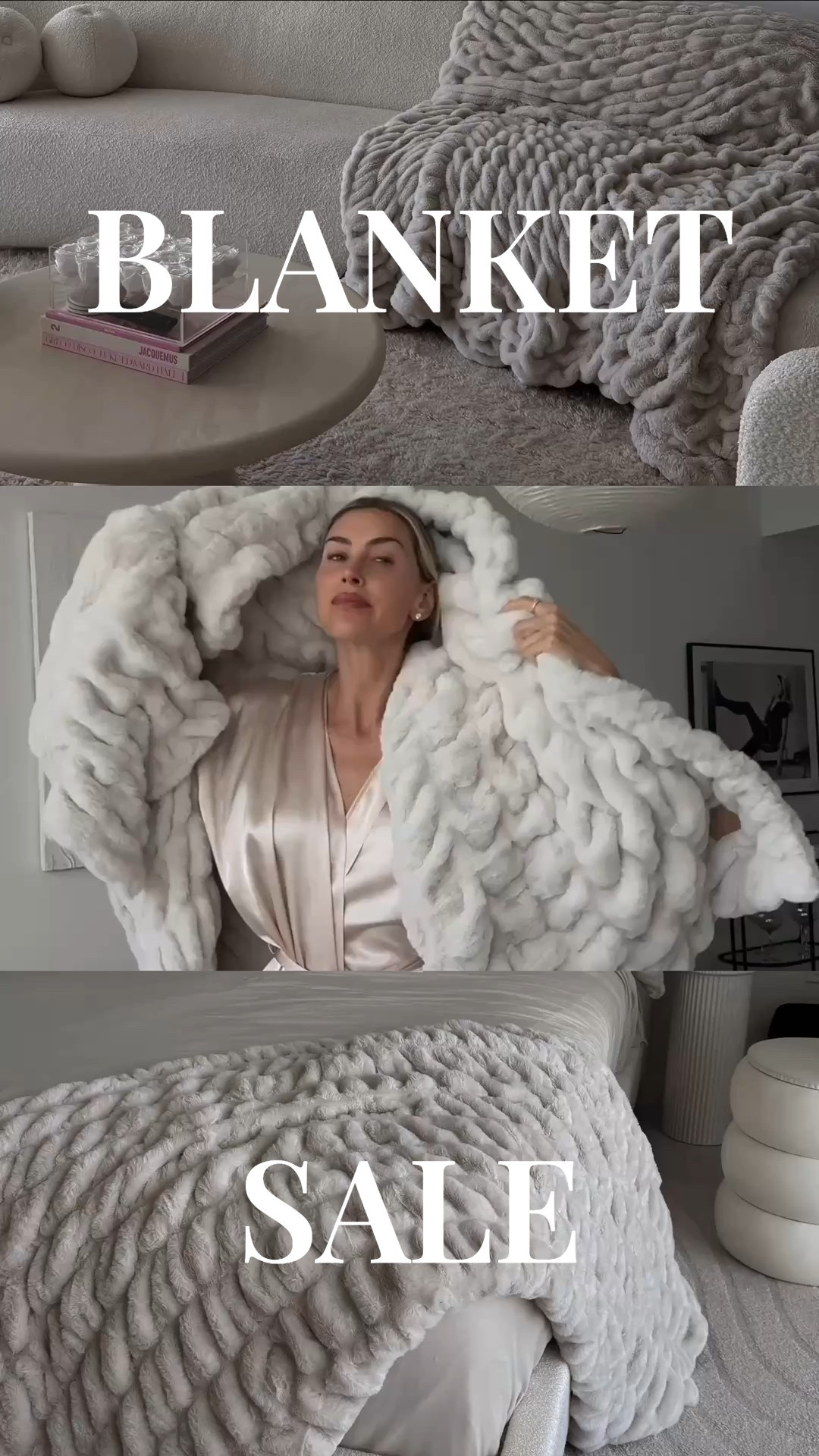 FAVORITE BLANKET EVER 🏹🤍✨

LISSA50 is valid for 50% off site wide, a free $50 gift card (to be used on a future purchase) and free shipping! 

#LTKHome #LTKOver40 #LTKSaleAlert