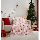 Holiday Time Cozy Christmas Plush Santa Throw Blanket, Standard Size, All Ages | Walmart (US)