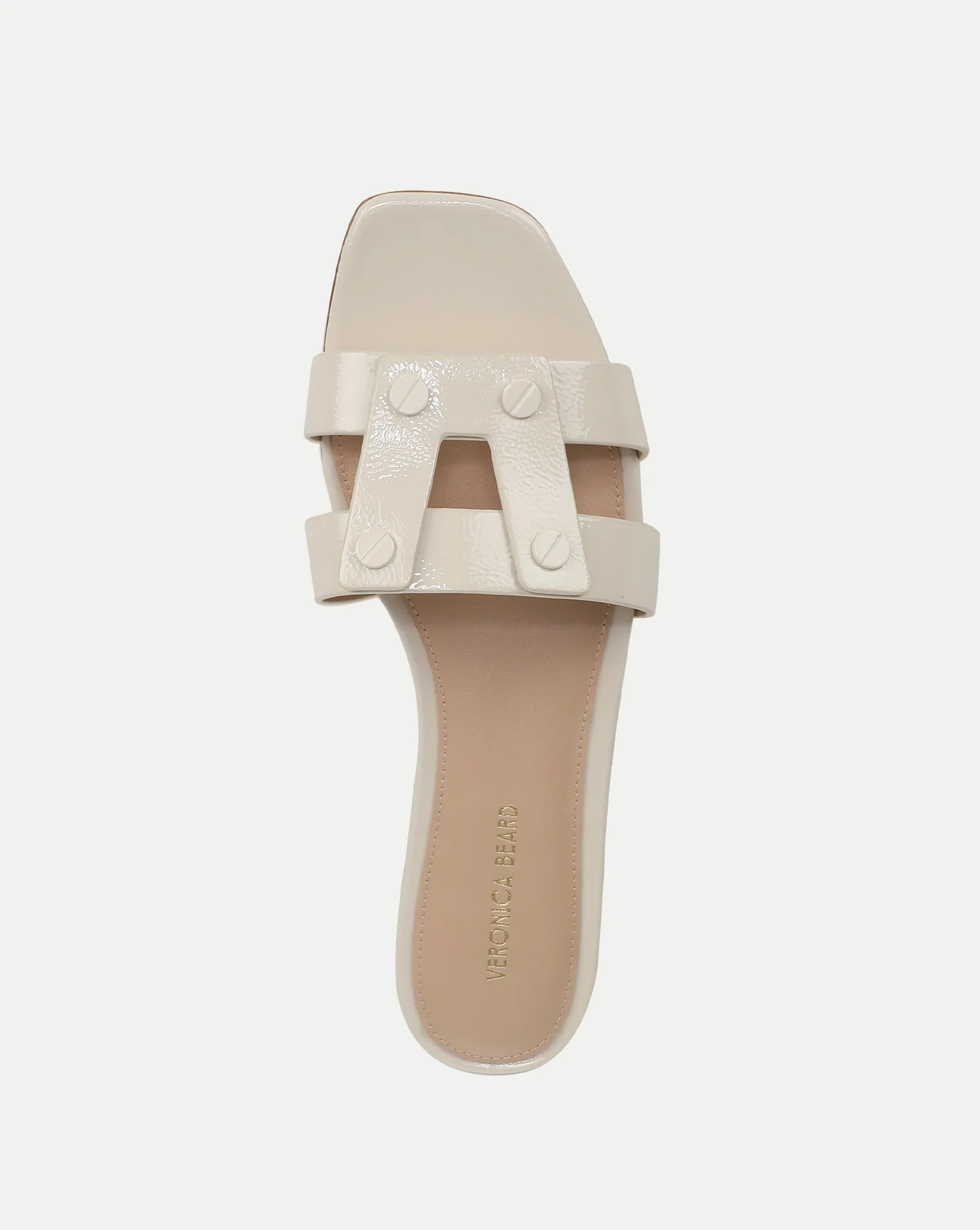 Via Slide Sandal in Honey | Veronica Beard | Veronica Beard