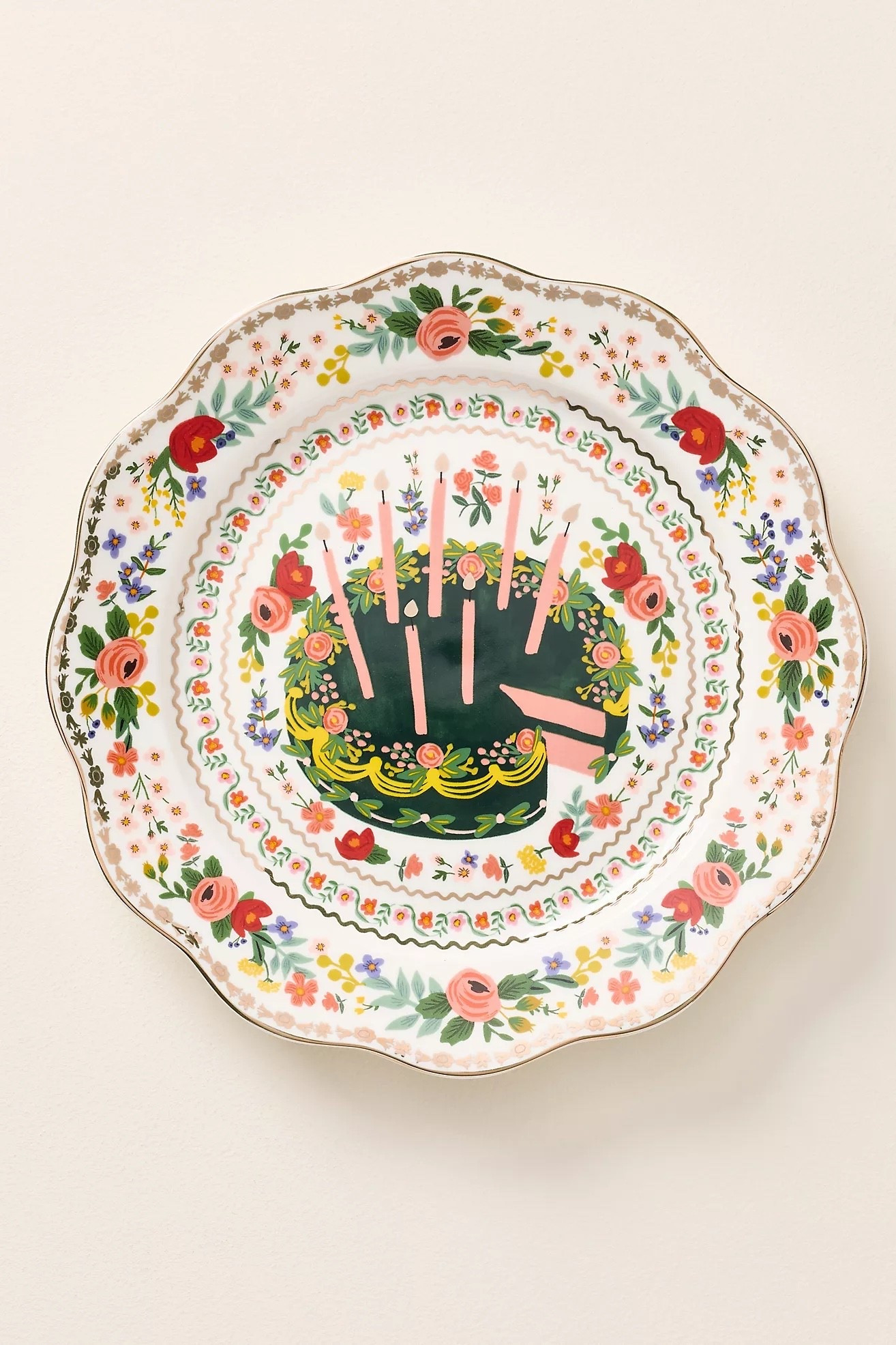 Rifle Paper Co. Stoneware Celebration Plate

Crafted from stoneware, this dinner plate features a full-color illustration with metallic gold accents and gold painted edges

#LTKHome #LTKmomlife #LTKKids
