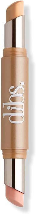 DIBS Beauty The Edit Stick Brightener & Concealer Duo, 0.2 oz (130 fair vanilla) | Amazon (US)