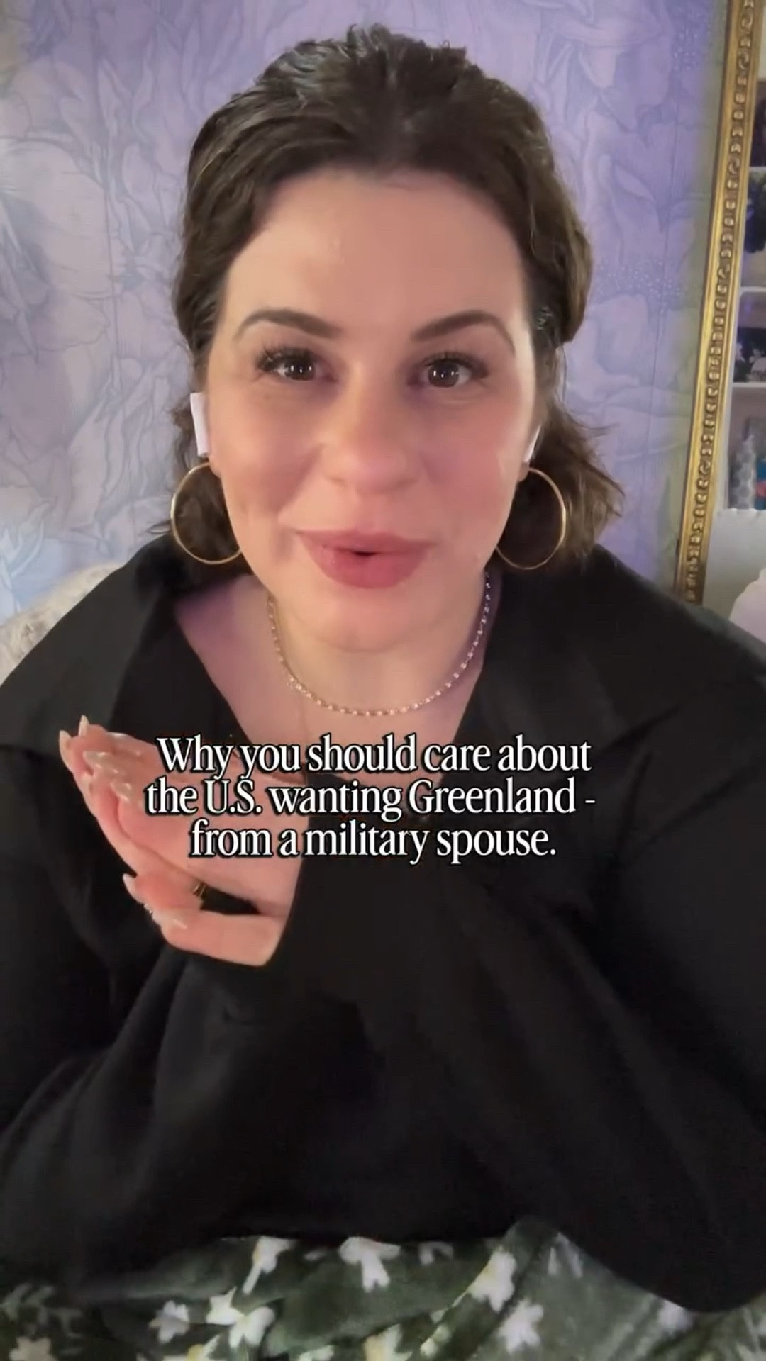 Why you should care about the U.S. wanting Greenland - from a Southern military spouse.

U.S. officials, including Stephen Miller, have argued that America needs Greenland for national security, suggesting Denmark doesn’t have the right or ability to control it.

Donald Trump has echoed that claim.

Here are the facts that matter:

Greenland is an autonomous territory of Denmark, not unclaimed land.
Denmark is a NATO ally, bound by international agreements the U.S. helped create post WW II. 
Greenland’s prime minister has been unequivocal: the United States cannot conquer Greenland.
Denmark, France, and the UK have reinforced the same principle - borders cannot be changed by force.

This isn’t about being anti-American.
It’s about understanding that national security includes alliances, sovereignty, and international law - not just military capability.

TL;DR:
Greenland said no. That should’ve been the end. Rejection is still rejection at the international level.

PS- linked my outfit and makeup too. 

#LTKselfcare #LTKstorytime #LTKmomlife