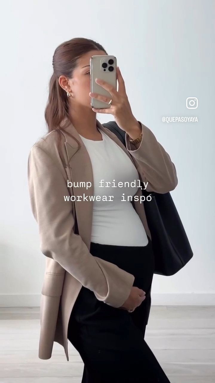 dressing the bump for the office 💻

these are all pieces I’ve gotten recently to adjust for the bump and hopefully work through the end as well as post partum 🤍

will be linked in @shop.ltk 

#workwear #maternity #officeoutfit #bumpfashion