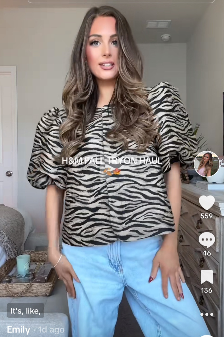 the most perfect zebra top for fall!!  

#LTKstyletip #LTKSeasonal #LTKbeauty