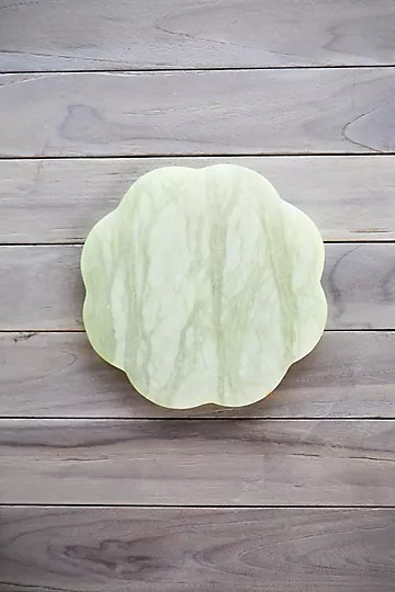 Scalloped Alabaster Serving Board | Anthropologie (US)