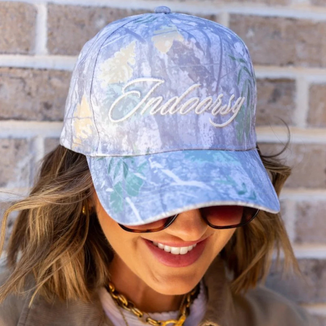 UM X @livinwithMB Indoorsy Camo Hat | United Monograms
